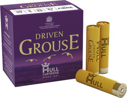 Hull Cartridge Driven Grouse Cartridges 20G 67mm